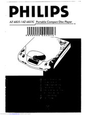 Philips AZ 6825 Instructions For Use Manual
