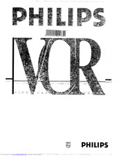 Philips VR 468 Operating Instructions Manual