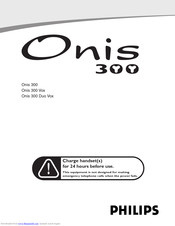 Philips Onis 300 Duo Vox User Manual