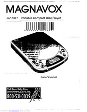 Magnavox AZ 7351 Owner's Manual