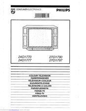 Philips 27CI1790 Operating Instructions Manual