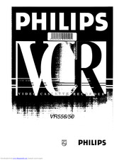 Philips VR556/50 Operating Instructions Manual