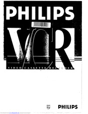Philips VR 451 Operating Instructions Manual