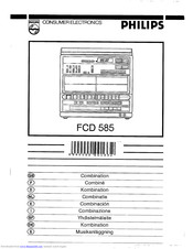 Philips FCD 585 Operating Manual