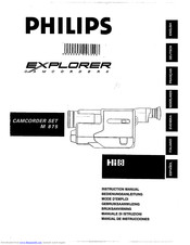Philips Explorer M 875 Instruction Manual