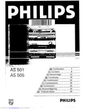 Philips AS 505 Operating Instructions Manual