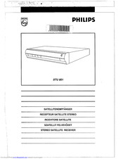 Philips STU 801 Series Operating Instructions Manual