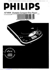 Philips AZ 6836 Operating Instructions Manual
