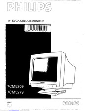 Philips 7CM5209 Operating Instructions Manual