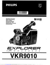 Philips Explorer VKR9010 Operating Instructions Manual