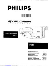 Philips Explorer M870 Instruction Manual