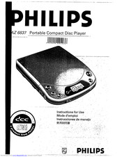 Philips AZ 6837 Instructions For Use Manual