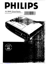 Philips AJ 3040 Quick Manual