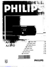 Philips AJ 3712 Quick Manual