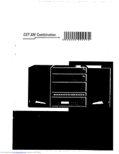 Philips CST 339 Combination Manual
