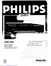 Philips CDC 935 Owner's Manual