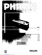 Philips Clock Radio Quick Manual