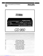 Philips CD 960 User Manual
