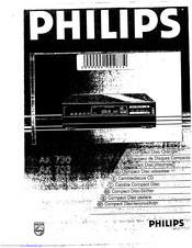 Philips Compact Disc Changer Manual