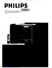 Philips FW56 Manual