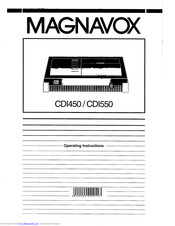 Magnavox Magnavox CD1450 Operating Instructions Manual