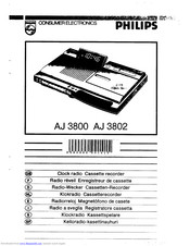 Philips AJ 3800 Manual