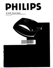 Philips AJ 3630 Manual
