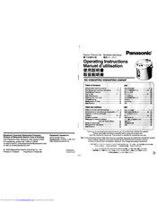 Panasonic NC-EM40P Operating Instructions Manual