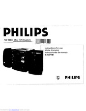 Philips FW 365C Instructions For Use Manual