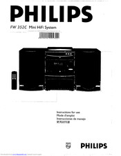 Philips FW 352C Instructions For Use Manual