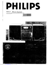 Philips FW12 Quick Manual