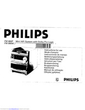 Philips FW 880P Instructions For Use Manual