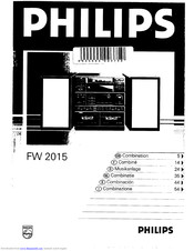 Philips FW 2015 Manual