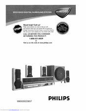 Philips MX6050D Manual