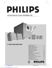 Philips MMS 506 Instructions For Use Manual