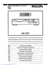 Philips AK 691 Quick Manual