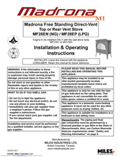 Miles Industries MF28ENNG Installation & Operating Instructions Manual