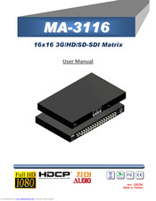 Seller MA-3116 User Manual