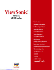 ViewSonic VLCDS26064-3W User Manual