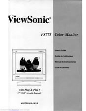 ViewSonic VCDTS21419-1M User Manual