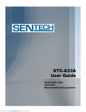Sentech STC-A33A User Manual