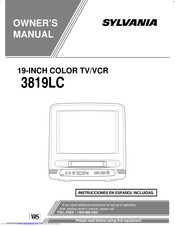 Sylvania 3819LC Owner's Manual