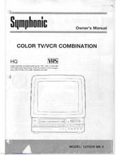 Symphonic Symphonic 13TVCR MK II Owner's Manual