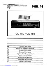 Philips CD 780 Manual
