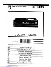 Philips CDC 345 Quick Manual