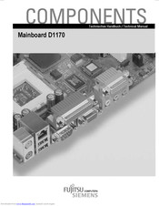 Fujitsu D1170 Technical Manual