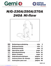 Gerni N-240A Hi-Flow Operating Manual