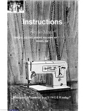 Singer Style-Mate 348 Instructions For Use Manual