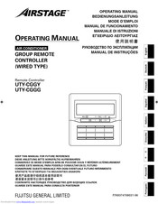 Airstage UTY-CGGG Operating Manual
