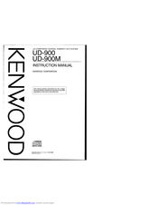 KENWOOD UD-900M Instruction Manual